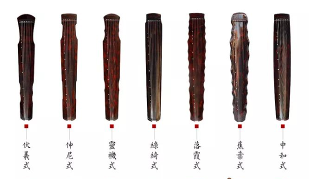 秦皇岛市十四种常见古琴样式（图集）